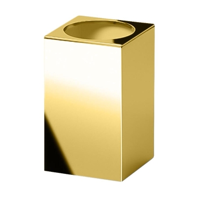 WINDISCH - Windisch Diş Fırçalık Square Metal Altın Rengi 91305O