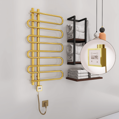 Radiva - ZANTE Elektrikli Havlupan 500x1000 Altın (KTX3 Termostat) 200W Spiral Kablolu - 499