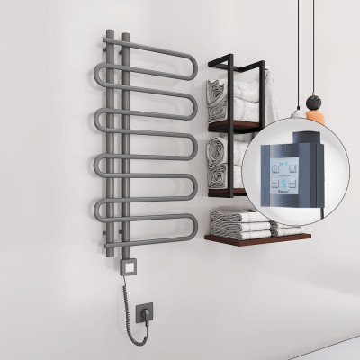 Radiva - ZANTE Elektrikli Havlupan 500x1000 Antrasit (KTX4 Termostat) 300W Spiral Kablolu (1)
