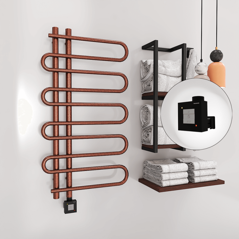 ZANTE Elektrikli Havlupan 500x1000 Bakır Eskitme (KTX1 Termostat) 200W - 1ZTE05001000K3PEB020