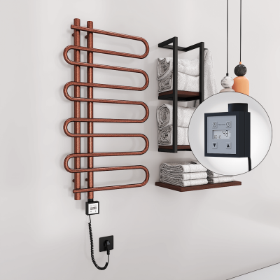 Radiva - ZANTE Elektrikli Havlupan 500x1000 Bakır Eskitme (KTX3 Termostat) 200W Spiral Kablolu (1)