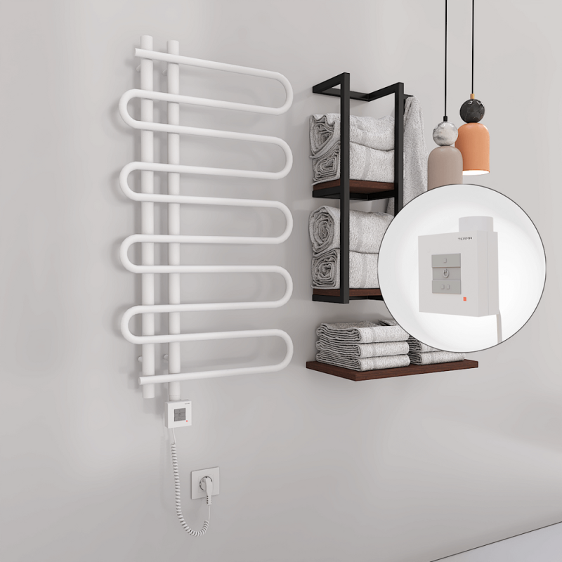 ZANTE Elektrikli Havlupan 500x1000 Beyaz (KTX1 Termostat) 300W Spiral Kablolu - 1ZTE05001000B1PEB030-K