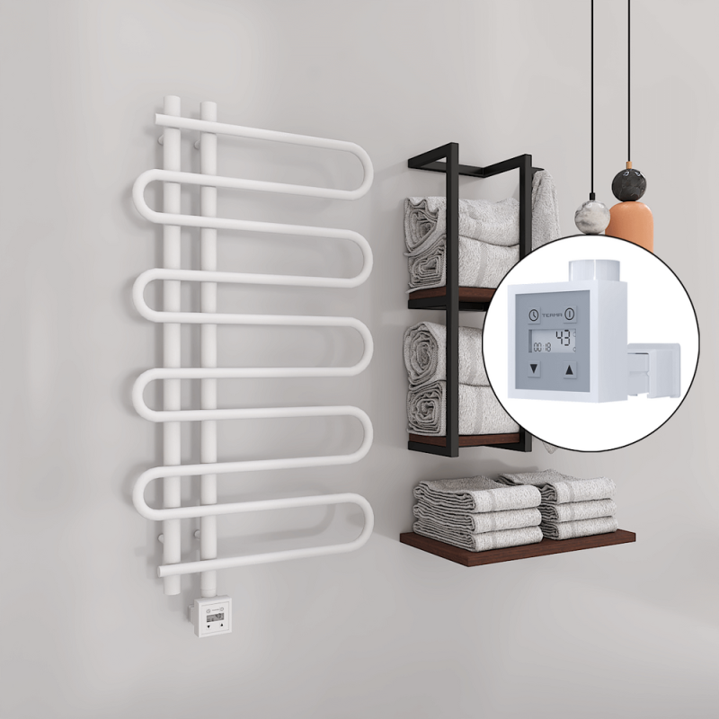 ZANTE Elektrikli Havlupan 500x1000 Beyaz (KTX3 Termostat) 300W - 1ZTE05001000B1PE7030