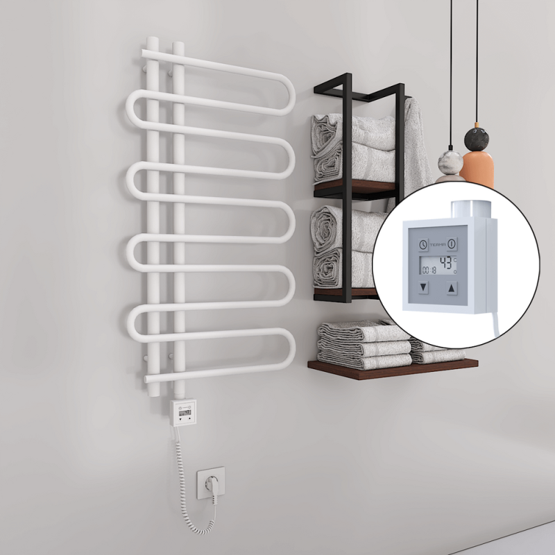 ZANTE Elektrikli Havlupan 500x1000 Beyaz (KTX3 Termostat) 300W Spiral Kablolu - 1ZTE05001000B1PE7030-K