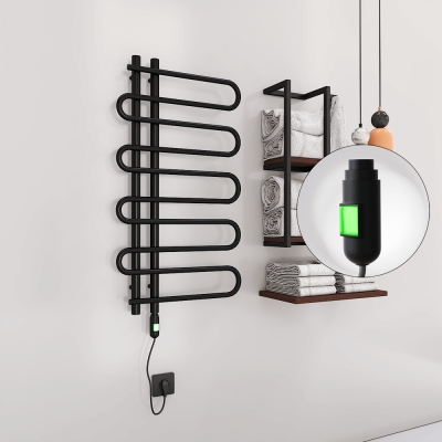 Radiva - ZANTE Elektrikli Havlupan 500x1000 Siyah (On/Off Düğmeli) 300W (1)