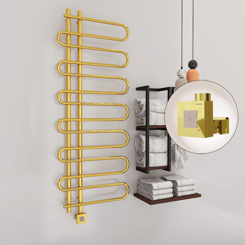 ZANTE Elektrikli Havlupan 600x1400 Altın (KTX1 Termostat) 300W - 1ZTE06001400K2PEB030