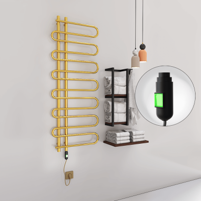 Radiva - ZANTE Elektrikli Havlupan 600x1400 Altın (On/Off Düğmeli) 300W (1)