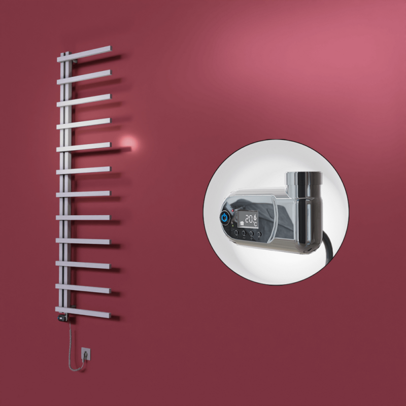 Zap Dekoratif Elektrikli Havlupan 500x1150 Gri (Thesis Termostat) 300W - 1ZAP05001150B4TE2030