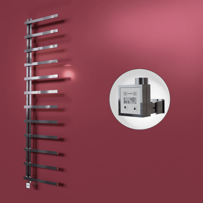 Radiva - Zap Dekoratif Elektrikli Havlupan 500x1150 Krom (KTX3 Termostat) 200W (1)