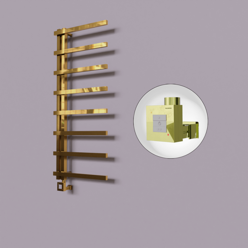 Zap Dekoratif Elektrikli Havlupan 500x1800 Altın (KTX1 Termostat) 300W - 1ZAP05001800K2PEB030