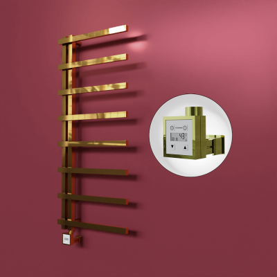 Radiva - Zap Dekoratif Elektrikli Havlupan 500x1800 Altın (KTX3 Termostat) 300W