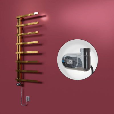 Radiva - Zap Dekoratif Elektrikli Havlupan 500x1800 Altın (Thesis Termostat) 300W