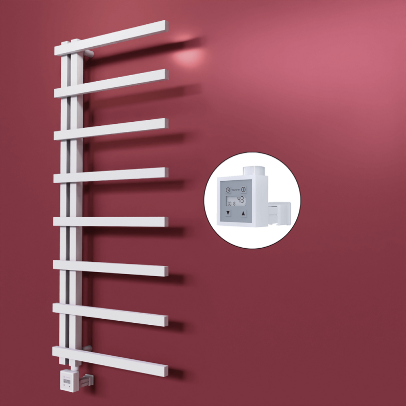 Zap Dekoratif Elektrikli Havlupan 500x1800 Beyaz (KTX3 Termostat) 600W - 1ZAP05001800B1TE7060
