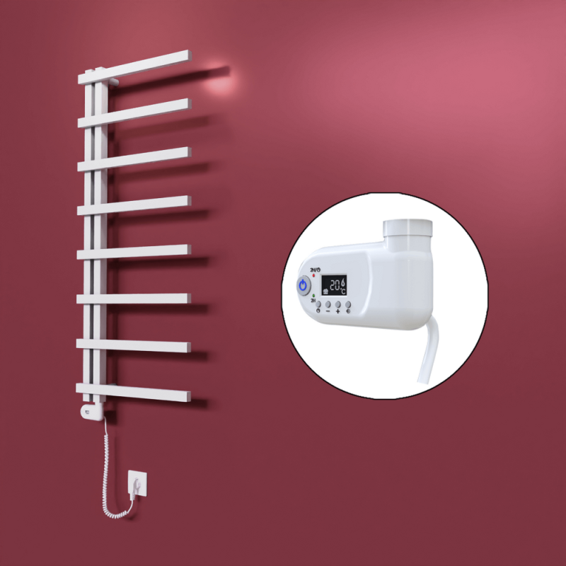 Zap Dekoratif Elektrikli Havlupan 500x1800 Beyaz (Thesis Termostat) 600W - 1ZAP05001800B1TE2060