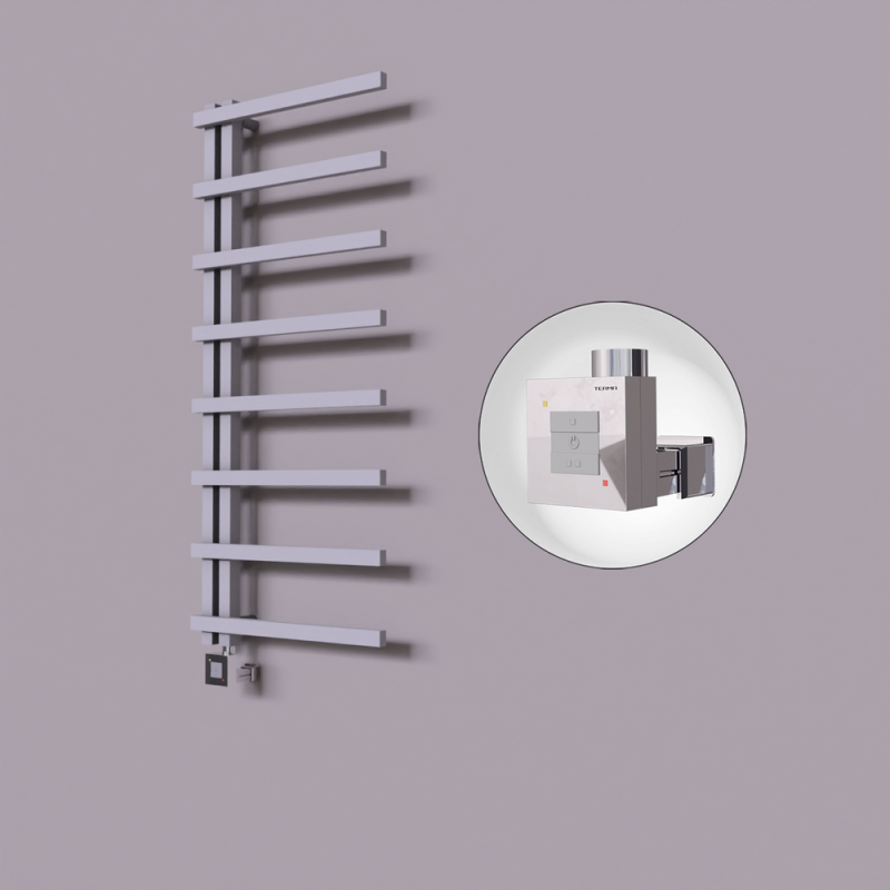 Zap Dekoratif Elektrikli Havlupan 500x1800 Gri (KTX1 Termostat) 600W - 1ZAP05001800B4TEB060