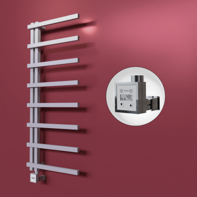 Radiva - Zap Dekoratif Elektrikli Havlupan 500x1800 Gri (KTX3 Termostat) 600W