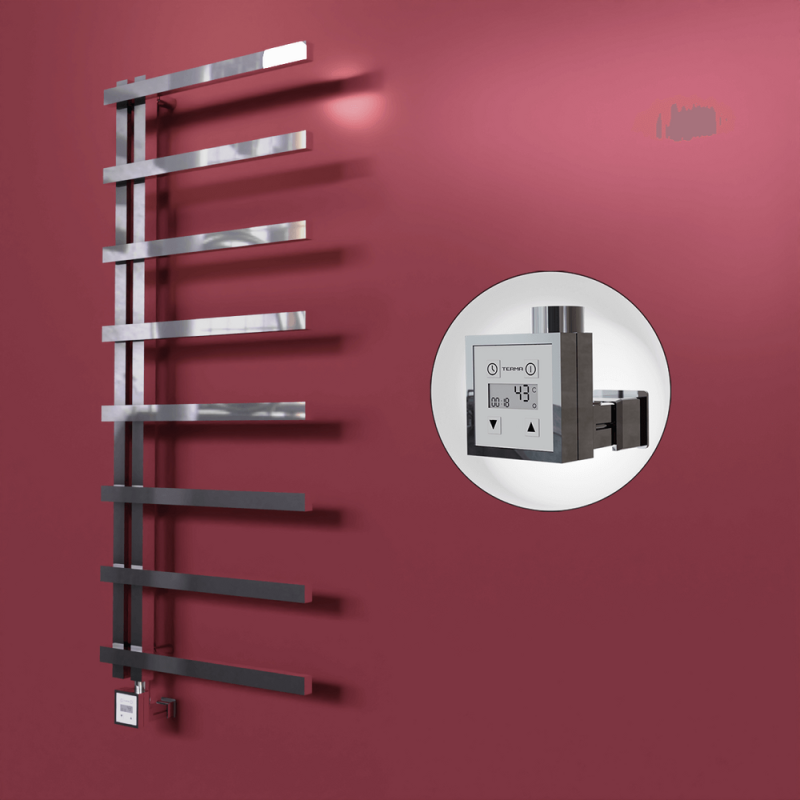 Zap Dekoratif Elektrikli Havlupan 500x1800 Krom (KTX3 Termostat) 300W - 1ZAP05001800K1PE7030