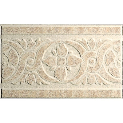 Zirconio Bordür Atrium Omnia Marfil 20 x 33,3 cm