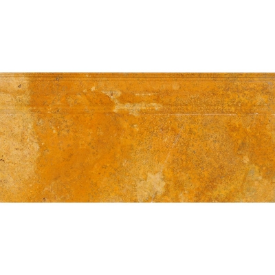 ZIRCONIO - Zirconio Bordür Aurum Zoc. Marm. Travertino Oro 14,8 x 31,6 cm