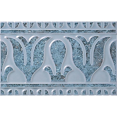 ZIRCONIO - Zirconio Bordür Austral Denis Azul 17,5 x 27 cm