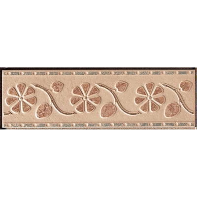 Zirconio Bordür Borgona Sena Siena 10 x 33,3 cm