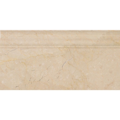 ZIRCONIO - Zirconio Bordür Cenia Zocalo Marmol Crema 14,8 x 31,6 cm
