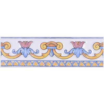 ZIRCONIO - Zirconio Bordür Eina Sintesis Azul 10 x 33,3 cm ZIRCONIO - Zirconio Bordür Eina Sintesis Azul 10 x 33,3 cm