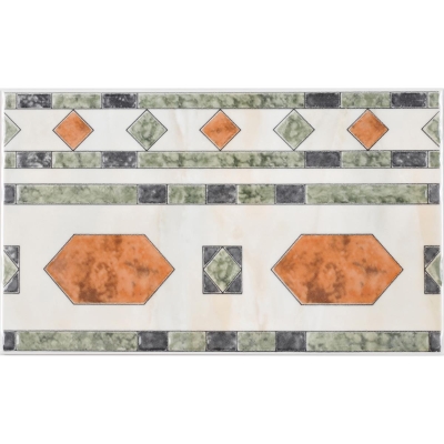 ZIRCONIO - Zirconio Bordür Epoca Tinos Luxe Alga 20 x 33,3 cm