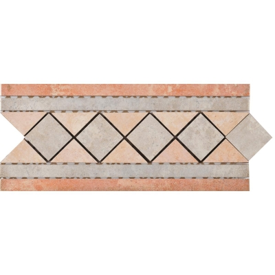 Zirconio Bordür Marquina Georgia 17,5 x 41 cm