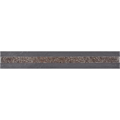 ZIRCONIO - Zirconio Bordür Medas Galvani Grafito 5 x 33,3 cm ZIRCONIO - Zirconio Bordür Medas Galvani Grafito 5 x 33,3 cm