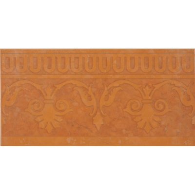 Zirconio Bordür Perlato Alberta-1 Siena 22,5 x 45 cm