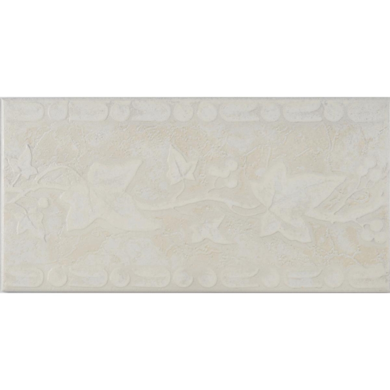 Zirconio Bordür Perlino Prometeo 1 Marfil 22,5 x 45 cm - 11ZIR030109E3