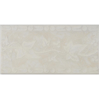 Zirconio Bordür Perlino Prometeo 1 Marfil 22,5 x 45 cm