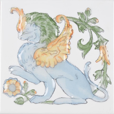 Zirconio Dekor Seramik Alcantara Grifo 12,5 x 12,5 cm