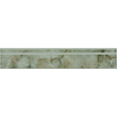 ZIRCONIO - Zirconio Süpürgelik Nalon Verde 9 x 50 cm